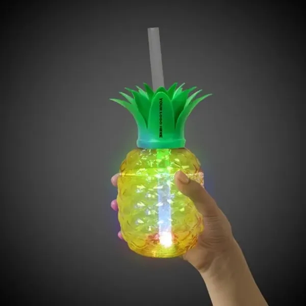 16oz Light Up Pineapple Cup(Digi-print) - 16oz Light Up Pineapple Cup(Digi-print) - Image 0 of 7