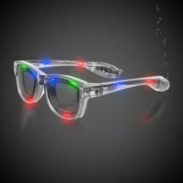 Retro Sunglasses with Sound Option - Retro Sunglasses with Sound Option - Image 2 of 6
