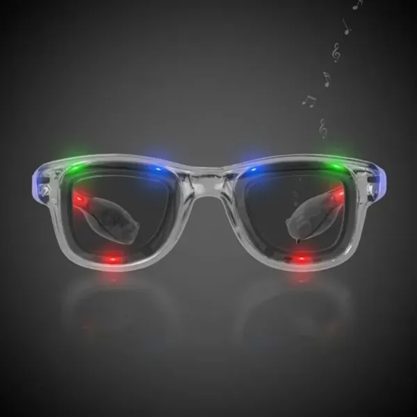 Retro Sunglasses with Sound Option - Retro Sunglasses with Sound Option - Image 4 of 6