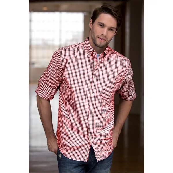 Easy-Care Gingham Check Shirt - Easy-Care Gingham Check Shirt - Image 47 of 48