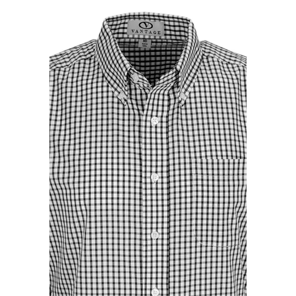 Easy-Care Gingham Check Shirt - Easy-Care Gingham Check Shirt - Image 3 of 48