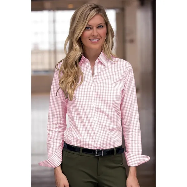 Women's Easy-Care Gingham Check Shirt - Women's Easy-Care Gingham Check Shirt - Image 19 of 34