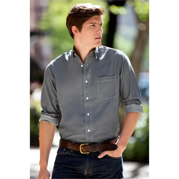 Men's Hudson Denim Shirt - Men's Hudson Denim Shirt - Image 8 of 12