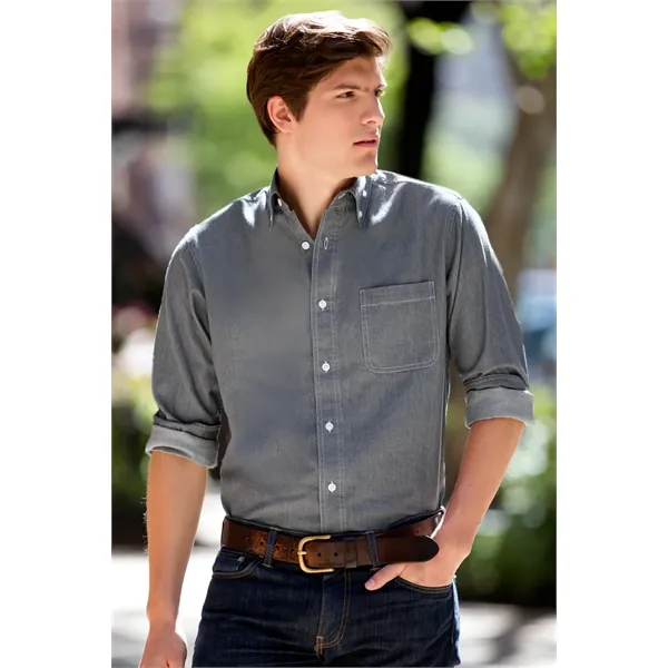 Men's Hudson Denim Shirt - Men's Hudson Denim Shirt - Image 8 of 12