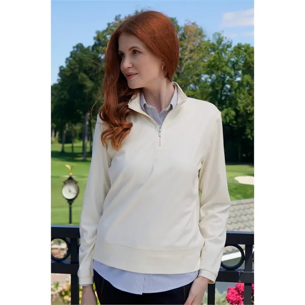 Women's Luxe 1/4 Zip Pullover - Women's Luxe 1/4 Zip Pullover - Image 15 of 15