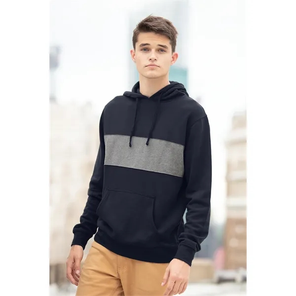 Premium Cotton Blocked Fleece Pullover Hoodie - Premium Cotton Blocked Fleece Pullover Hoodie - Image 15 of 29