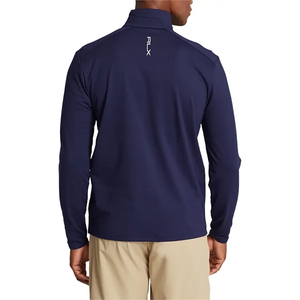 Brushed Back Tech Jersey  1/4 Zip With Reflective Pocket - Brushed Back Tech Jersey  1/4 Zip With Reflective Pocket - Image 2 of 5