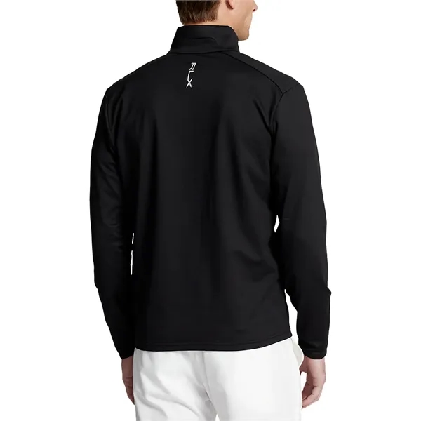 Brushed Back Tech Jersey  1/4 Zip With Reflective Pocket - Brushed Back Tech Jersey  1/4 Zip With Reflective Pocket - Image 5 of 5
