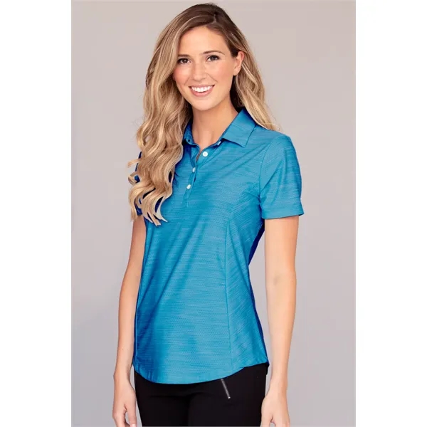 Women's Greg Norman Play Dry® Heather Solid Polo - Women's Greg Norman Play Dry® Heather Solid Polo - Image 1 of 27
