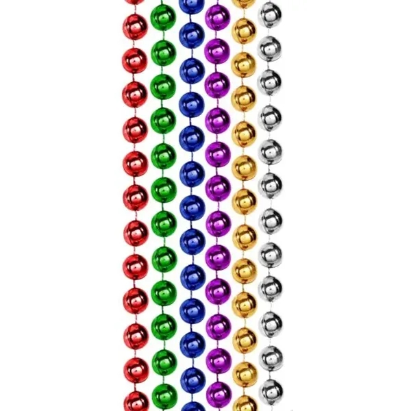 Metallic Beaded Necklace - Metallic Beaded Necklace - Image 2 of 35