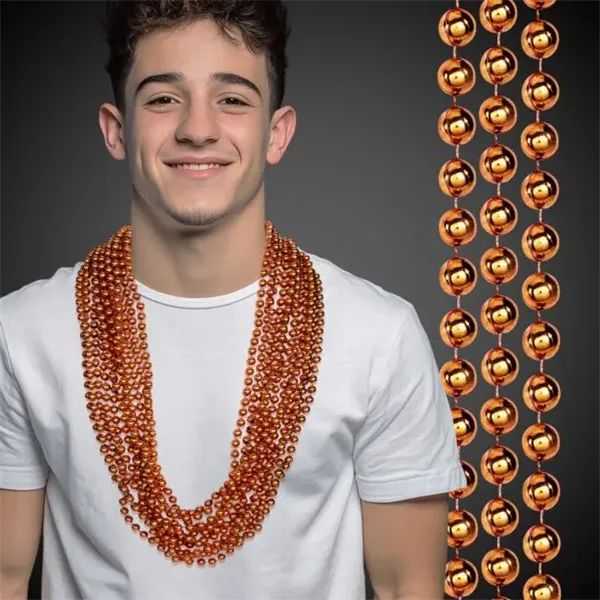 Metallic Beaded Necklace - Metallic Beaded Necklace - Image 6 of 35