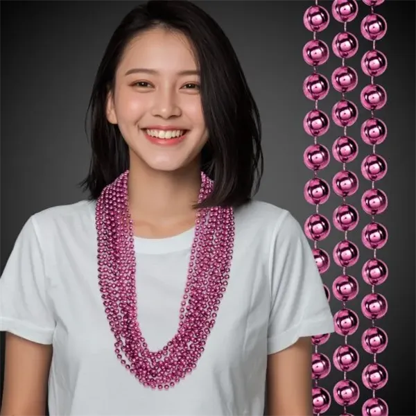 Metallic Beaded Necklace - Metallic Beaded Necklace - Image 12 of 35