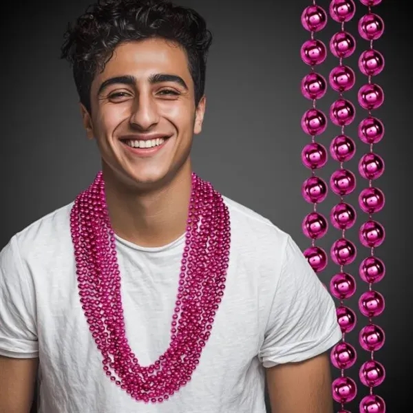 Metallic Beaded Necklace - Metallic Beaded Necklace - Image 15 of 35