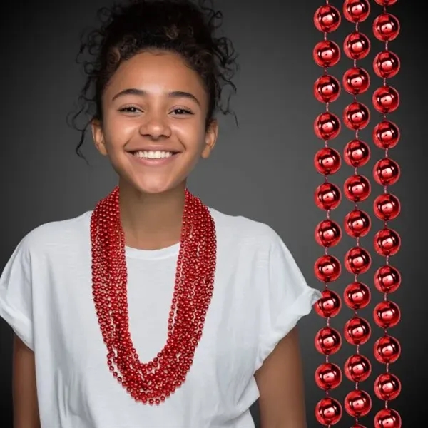 Metallic Beaded Necklace - Metallic Beaded Necklace - Image 33 of 35