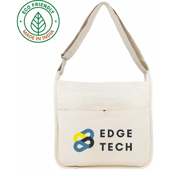 Urban 11 oz Canvas Messenger Bag Crossbody Laptop Travel - Urban 11 oz Canvas Messenger Bag Crossbody Laptop Travel - Image 0 of 7