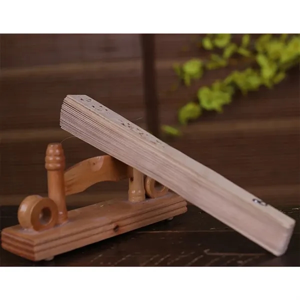 Personalized Customized Wooden Fan,Sandalwood Hand Fan - Personalized Customized Wooden Fan,Sandalwood Hand Fan - Image 4 of 4