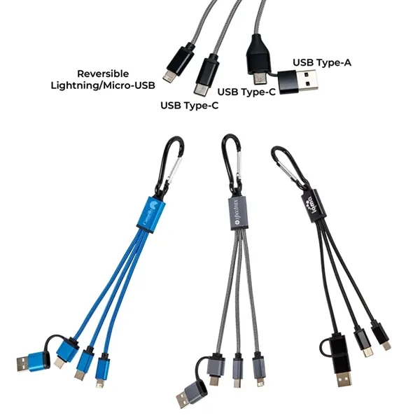 Libra 4-in-1 Charging Cable Set - Libra 4-in-1 Charging Cable Set - Image 0 of 27