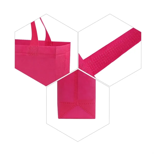 75GSM Non Woven Reusable Grocery Shopping Tote Bag W/ Gusset - 75GSM Non Woven Reusable Grocery Shopping Tote Bag W/ Gusset - Image 3 of 4