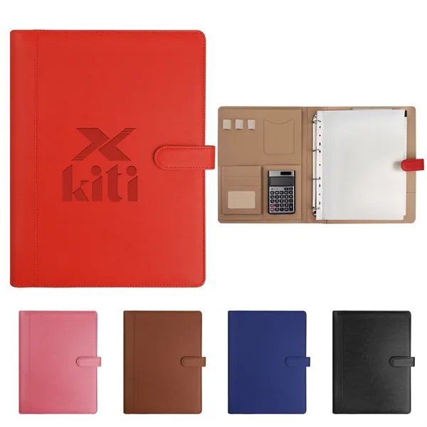 A4 Multi function Business Portfolio Folder W/ Calculator