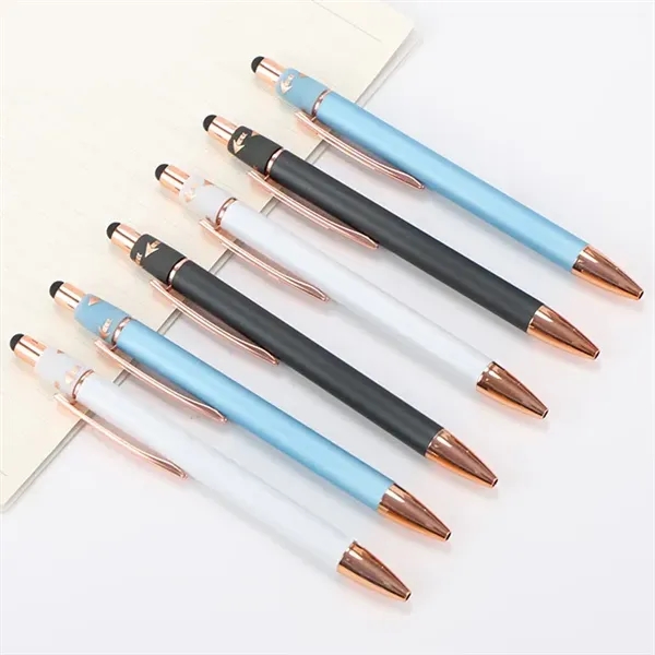 Orbit Spinner Metal Pen With Stylus - Orbit Spinner Metal Pen With Stylus - Image 1 of 1