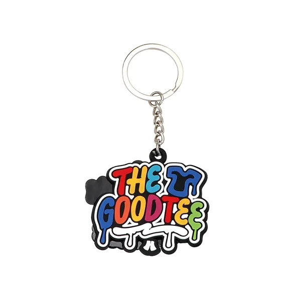 Custom Shape 3D Rubber PVC Keychain - Custom Shape 3D Rubber PVC Keychain - Image 5 of 7