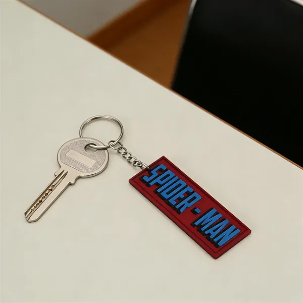 Custom Shape 3D Rubber PVC Keychain - Custom Shape 3D Rubber PVC Keychain - Image 7 of 7