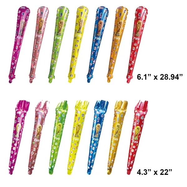 Soccer Fan Cheering Party Pack - Inflatables & Headbands - Soccer Fan Cheering Party Pack - Inflatables & Headbands - Image 1 of 4