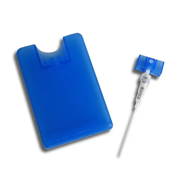 Credit Card 0.68 oz Hand Sanitizer is a 62% ethyl alcohol, a - Credit Card 0.68 oz Hand Sanitizer is a 62% ethyl alcohol, a - Image 1 of 9