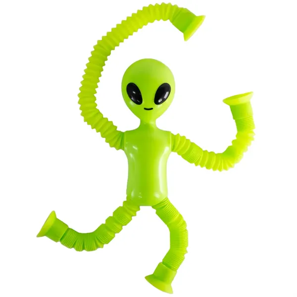 Green Alien Bendy Man