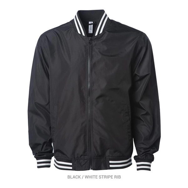 Independent Trading Co. Lightweight Bomber Jacket - Independent Trading Co. Lightweight Bomber Jacket - Image 6 of 8