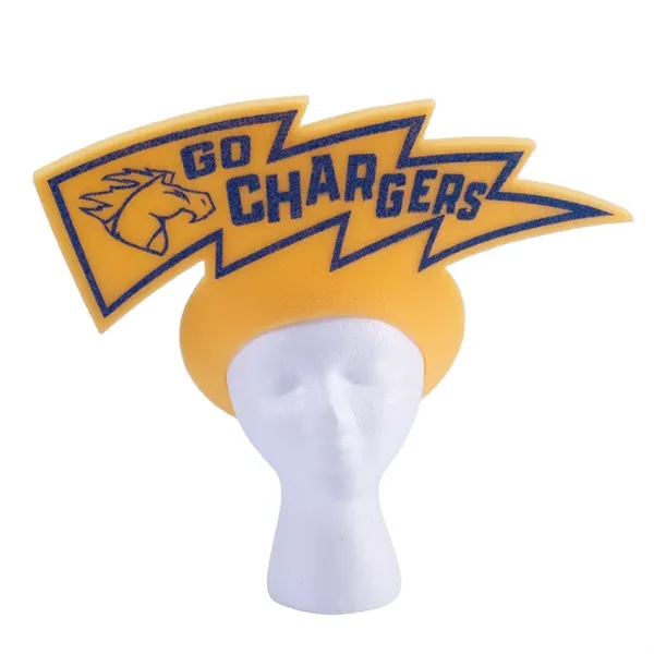17" Foam Lightning Bolt Visor - 17" Foam Lightning Bolt Visor - Image 0 of 0