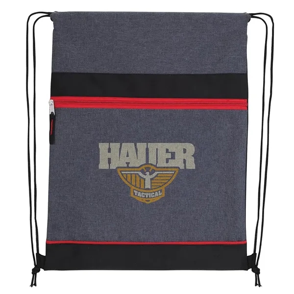 Good Value™ RPET Two-Tone Drawstring Backpack - Good Value™ RPET Two-Tone Drawstring Backpack - Image 0 of 15