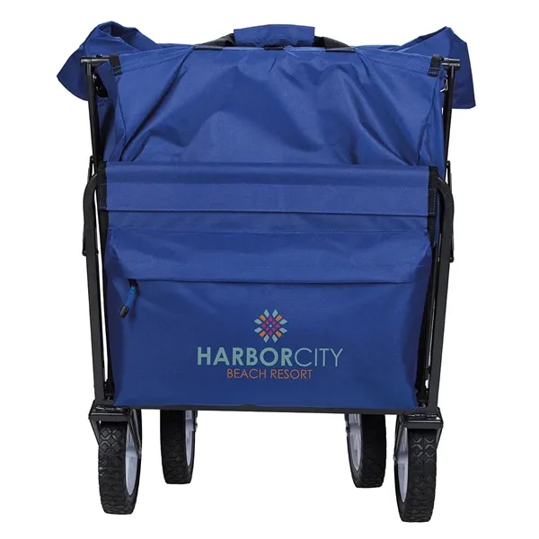Koozie® Collapsible Folding Wagon - Koozie® Collapsible Folding Wagon - Image 4 of 18