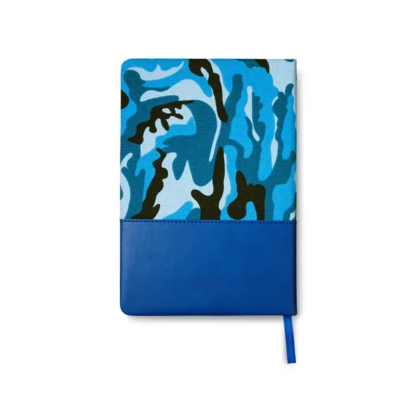 Hardcover Camo Canvas Journal Notebook 5.78" X 8.35" - Hardcover Camo Canvas Journal Notebook 5.78" X 8.35" - Image 1 of 3