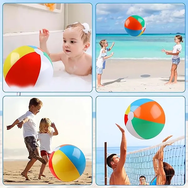 Beach Ball for Swimming Pool Inflatable Fun Party - Beach Ball for Swimming Pool Inflatable Fun Party - Image 4 of 4