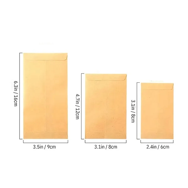 Brown Kraft Small Money Envelopes - Brown Kraft Small Money Envelopes - Image 1 of 4