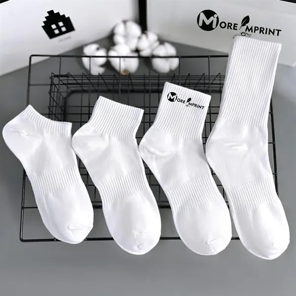 Cute Cotton Crew Socks - Cute Cotton Crew Socks - Image 6 of 6