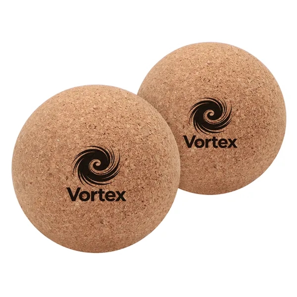 2.4" Cork Massage Ball Yoga  For Release