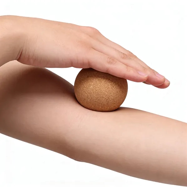 2.4" Cork Massage Ball Yoga For Release
