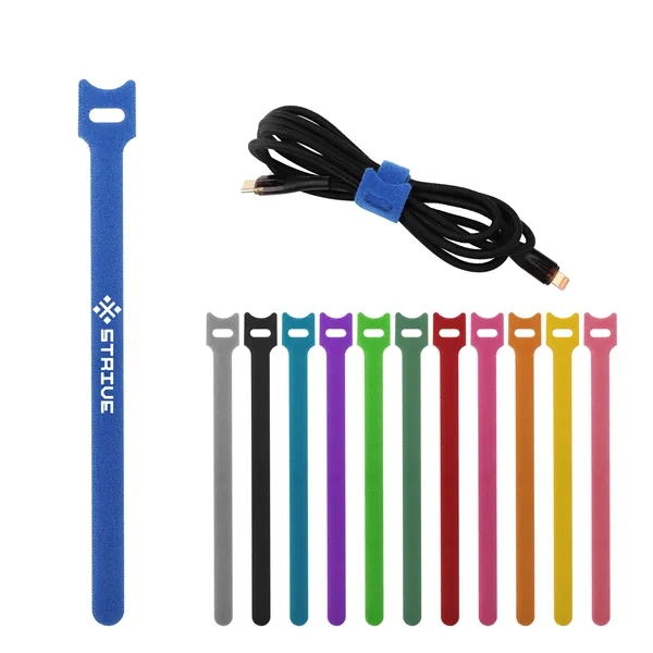 8" Resuable Nylon Cable Ties Adjustable Cord Straps - 8" Resuable Nylon Cable Ties Adjustable Cord Straps - Image 0 of 4