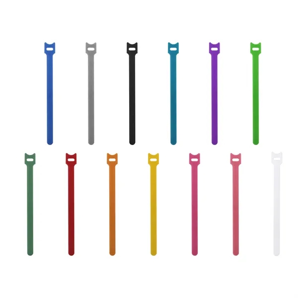 8" Resuable Nylon Cable Ties Adjustable Cord Straps - 8" Resuable Nylon Cable Ties Adjustable Cord Straps - Image 1 of 4