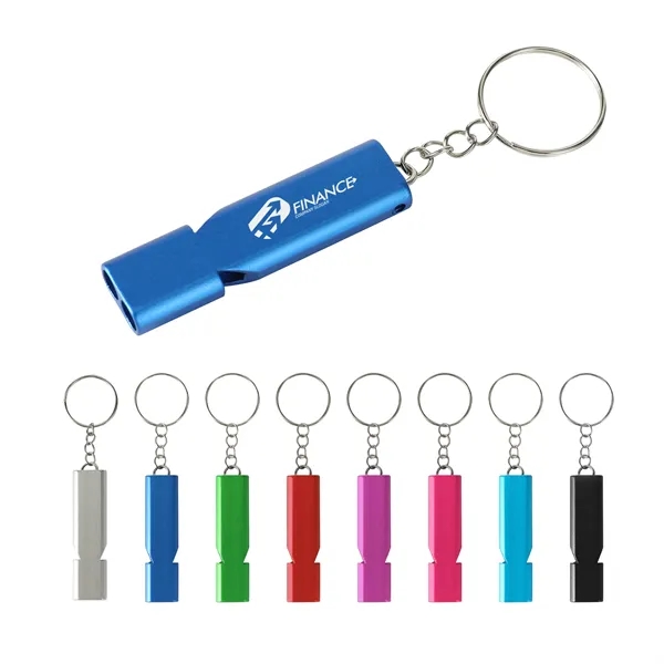 Aluminium Alloy Emergency Double Tube Survival Whistle - Aluminium Alloy Emergency Double Tube Survival Whistle - Image 0 of 9