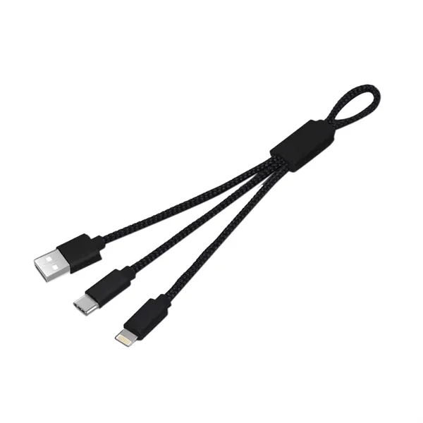 FlexCharge Duo USB-C & Lightning Cable - FlexCharge Duo USB-C & Lightning Cable - Image 4 of 4