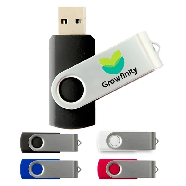 Rush - Swivel USB Flash Drive 2GB - Rush - Swivel USB Flash Drive 2GB - Image 0 of 4