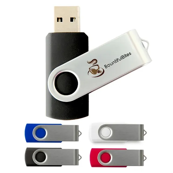 Rush - Swivel USB Flash Drive 16GB - Rush - Swivel USB Flash Drive 16GB - Image 0 of 4