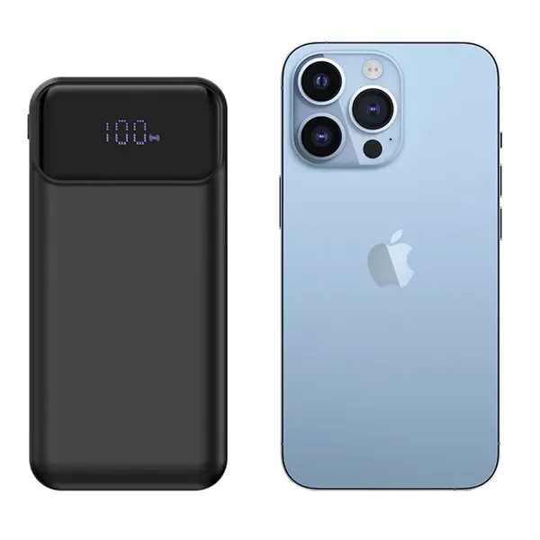 Santa Ana Digital Display Wireless Power Bank PD 15W - Santa Ana Digital Display Wireless Power Bank PD 15W - Image 2 of 3