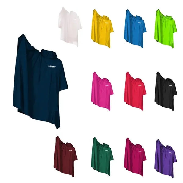 14 mm Medium Weight Rain Poncho - 14 mm Medium Weight Rain Poncho - Image 0 of 13