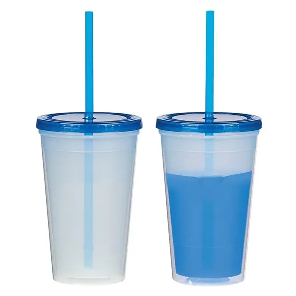 16 Oz. Econo Color Changing Tumbler - 16 Oz. Econo Color Changing Tumbler - Image 1 of 3