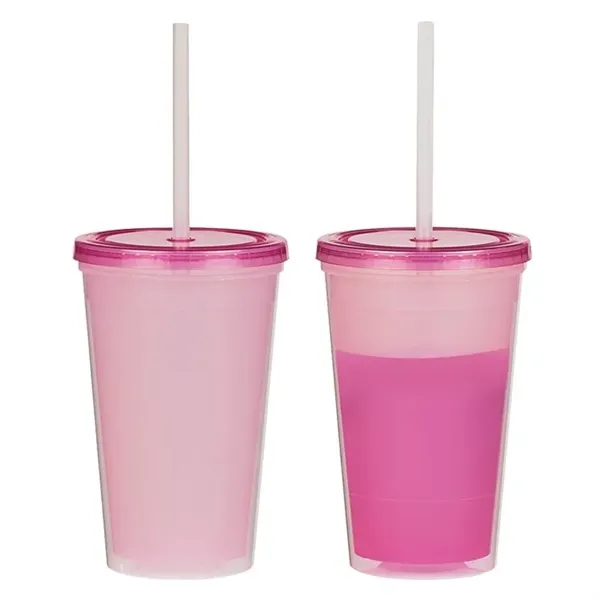 16 Oz. Econo Color Changing Tumbler - 16 Oz. Econo Color Changing Tumbler - Image 2 of 3