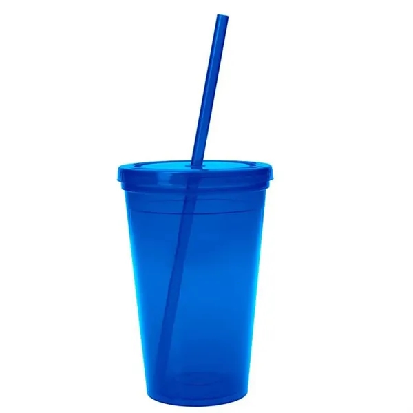 16 Oz. Economy Double Wall Tumbler - 16 Oz. Economy Double Wall Tumbler - Image 1 of 7